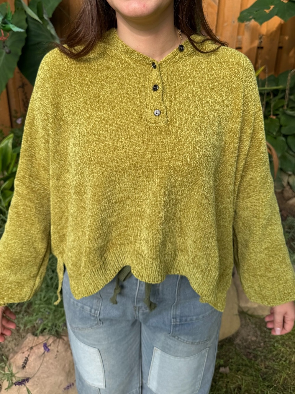Olive Grove Light Green Sweater